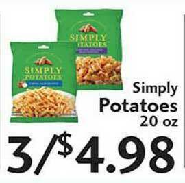 Sunset Foods Simply Potatoes offer