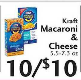 Sunset Foods Kraft Macaroni & Cheese offer