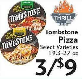 Sunset Foods Tombstone Pizza offer