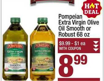 Super King Markets Pompeian Extra Virgin Olive Oil Smooth Or Robust 68 Oz. offer