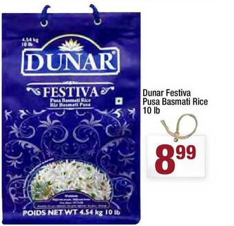 Super King Markets Dunar Festiva Pusa Basmati Rice offer