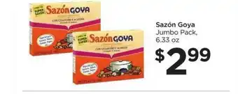 Food 4 Less Sazón Goya offer