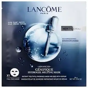 Kohl's Lancome advanced genifique hydrogel melting mask offer