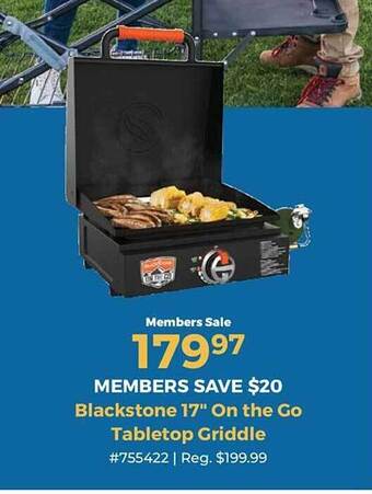 Camping World Blackstone 17 offer