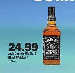 Meijer Jack Daniel's Old No. 7 Black Whiskey offer
