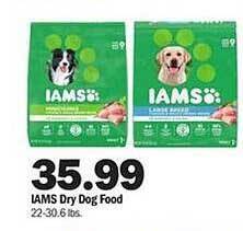 Meijer Iams Dry Dog Food offer