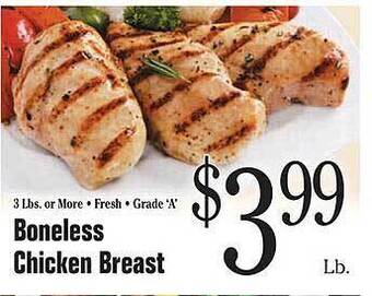 Morton Williams Boneless Chicken Breast offer