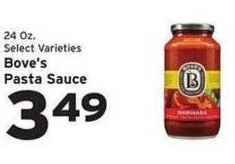Hannaford Bove's Pasta Sauce offer
