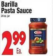 King Kullen Barilla Pasta Sauce offer
