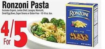 King Kullen Ronzoni Pasta offer