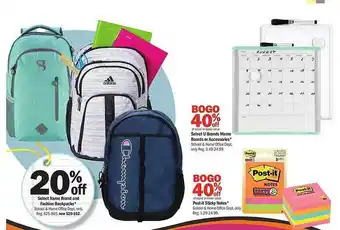 Meijer U Brands Memo Boards Or Accessories Or Post-It Sticky Notes offer