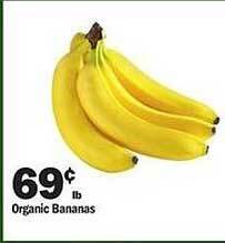 Meijer Organic Bananas offer