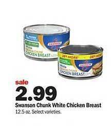 Meijer Swanson Chunk White Chicken Breast offer