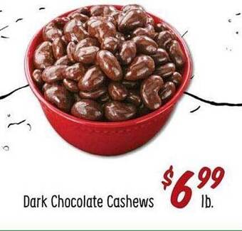 Sprouts Farmers Market Dark Chocolate Cashews offer
