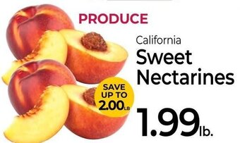 Roche Bros Sweet Nectarines offer