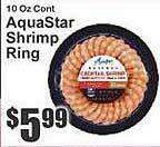 Key Food AquaStar Shrimp Ring offer