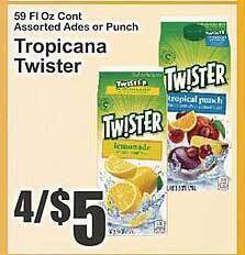 Key Food Tropicana Twister offer