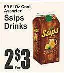Key Food Ssips Drinks offer