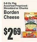 Key Food Borden Cheese offer