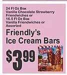 Key Food Friendly's Ice Cream Bars offer