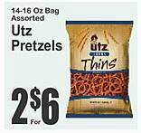 Key Food Utz Pretzels offer