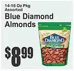 Key Food Blue Diamond Almonds offer
