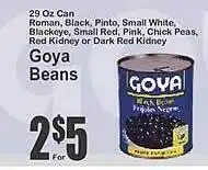 Key Food Goya Beans offer