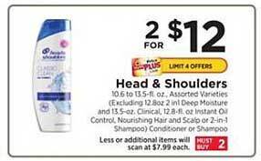 ShopRite Head & Shoulders offer