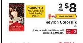 ShopRite Revlon Colorsilk offer