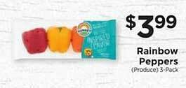 ShopRite Rainbow Peppers offer