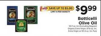 ShopRite Botticelli Olive Oil offer