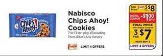 ShopRite Nabisco Chips Ahoy! Cookies offer
