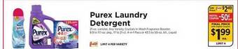 ShopRite Purex Laundry Detergent offer