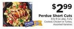 ShopRite Perdue Short Cuts offer