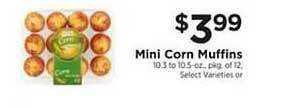 ShopRite Mini Corn Muffins offer