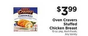 ShopRite Oven Cravers Stuffed Chicken Breast offer