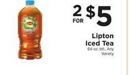 ShopRite Lipton Iced Tea offer