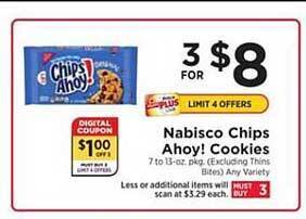 ShopRite Nabisco Chips Ahoy! Cookies offer