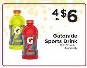 ShopRite Gatorade Sports Drink offer