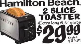 Ollie's 2 Slice Toaster offer