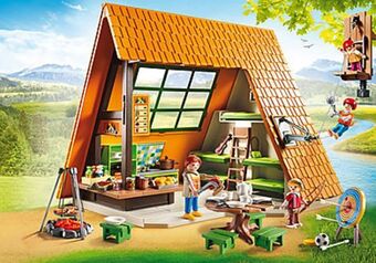 Playmobil 6887 camping lodge offer