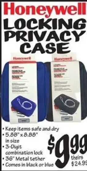 Ollie's Locking Privacy Case offer