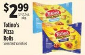 Pioneer Supermarkets Totino's Pizza Rolls offer