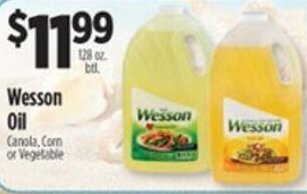 Pioneer Supermarkets Wesson Oil offer