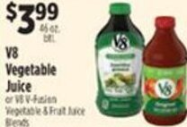 Pioneer Supermarkets V8 Vegetable Juice offer