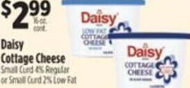 Pioneer Supermarkets Daisy Cottage Cheese offer
