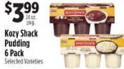Pioneer Supermarkets Kozy Shack Pudding 6 Pack offer
