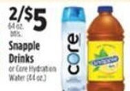 Pioneer Supermarkets Snapple Drinks offer
