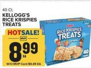 Food Lion Kellogg's Rice Krispies Treats offer
