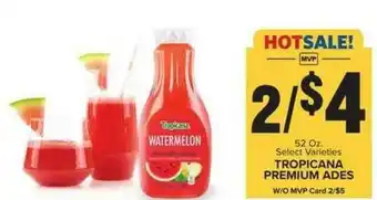 Food Lion Tropicana Premium Ades offer